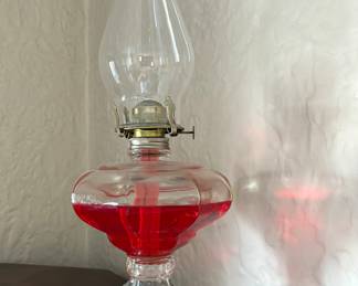 Antique Oil Lamp