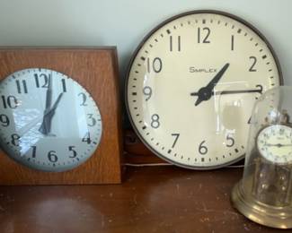 Vintage wall clocks