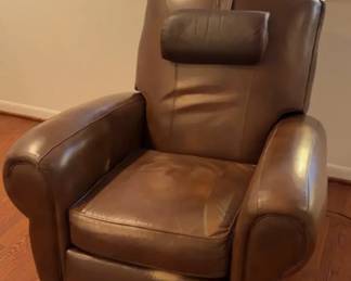 leather recliner