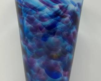 art glass vase