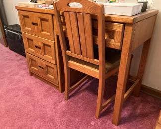 Oak Desk