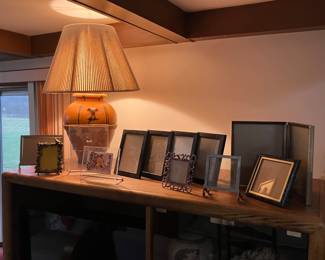 Picture Frames, Lamp