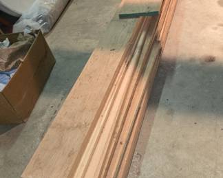 Addtl white oak milled locally & used for bed of Ford stake truck