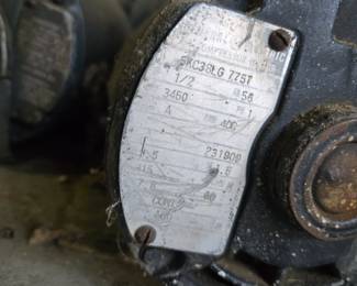 GE Air Compressor Motor 5KC38LG