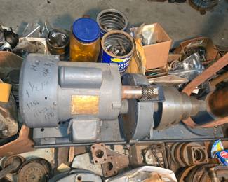 Drive Motor needs bolted down & cord added