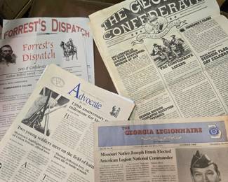 Lots of military magazines & newsletters