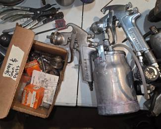 DeVILBISS JGA & JGHC-530 Spray Guns & parts