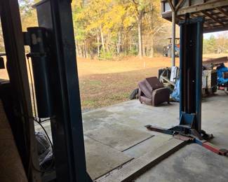 2-Post Floor Plate Vehicle Car Lift