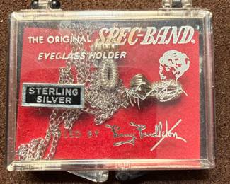 The Original Sepc-Band Eyeglass Holder, Sterling