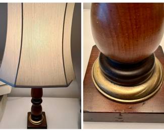 Wood Table Lamp