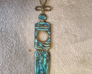 Pepe Mendoza brass Tassel Ornament