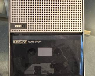 Panasonic Slim Line Portable Cassette Tape Recorder 