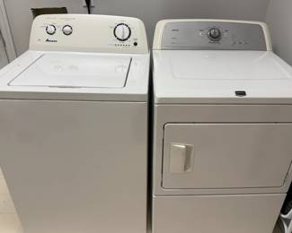 Amana Washer and Bravos Dryer