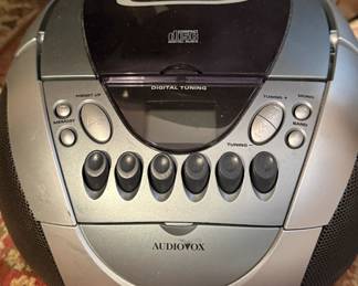 Audiovox CD Player Boombox