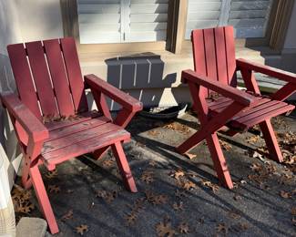 Pair of Outdoor Chairs