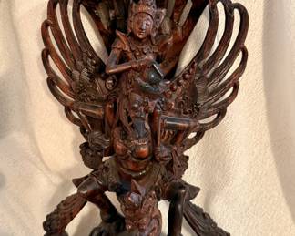 Carved Wooden Statue  