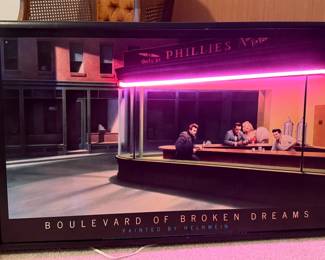 Framed Print "Boulevard of Broken Dreams" Gottfried Helnwein