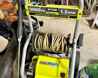 Ryobi Pressure Washer - 2000psi 