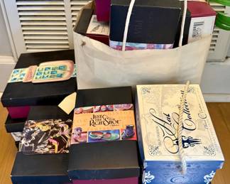 Miniature Shoe Collection Original Boxes - "Just The Right Shoe" by Raine Willitts