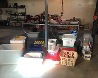 Ping pong table, tubs