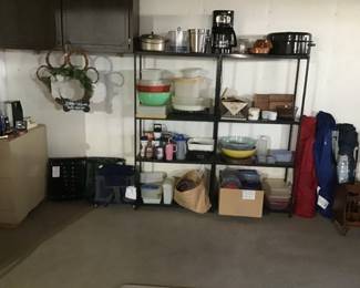 Shelves, filing cabinet, plastics