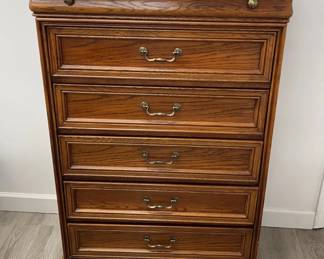 Brown Wooden Dresser