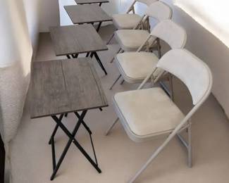 Portable Chairs Tables Bundlle