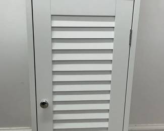 White Bathroom Storage Cabinet