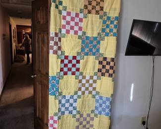 Vintage quilt topper was $50, Now $25