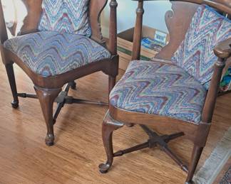 Vintage Sword Corner Chairs