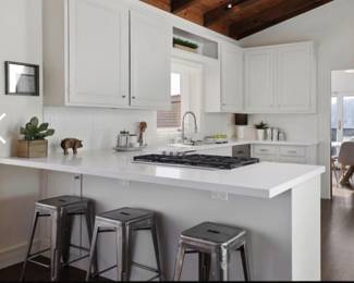 - Metal counter/ bar height every day stools