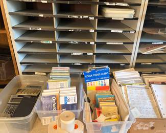 MASSIVE AMOUNT OF OFFICE SUPPLIES