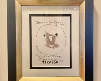 Pablo Picasso titled Picasso - Ceramiques / original lithograph