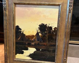 Painting by Nicholas Coleman $2000 firm 12 x 16