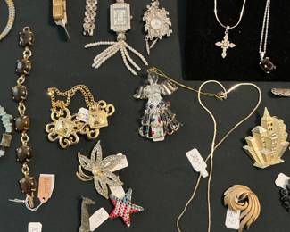 , watch pendants, brooched, bracelets, 925