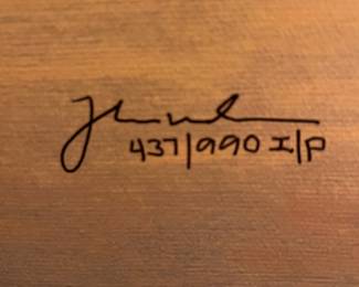 Thomas Kincaid numbered 