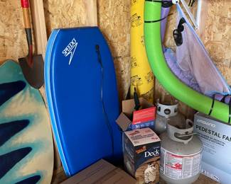 Water Boards, floats, Propane Tanks, etc 