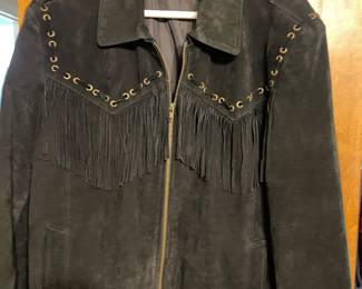 Sculls Fringed Leather Jacket 