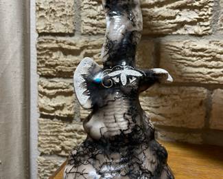 Navajo Horsehair Pottery Eagle 