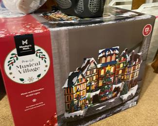 Musical Village in the box 