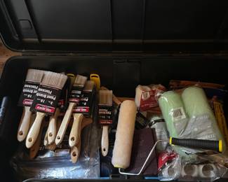 Lots of Painting Supplies 