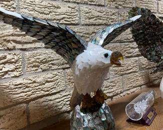 Abalone and Mother of Pearl Eagle Collection 