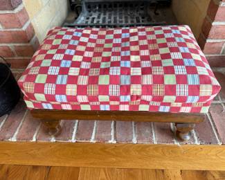 Quilted top stool