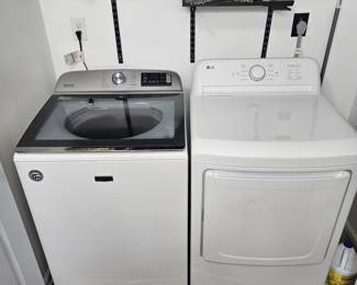 Maytag Washer & LG Dryer