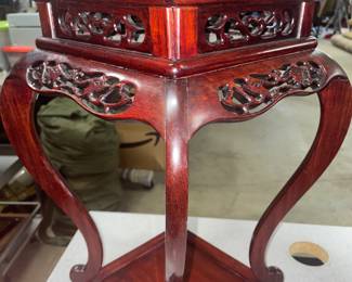 Beautiful Chinese Rosewood plant stand
