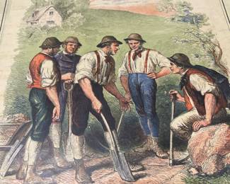 Mid 19th century English workman magazine