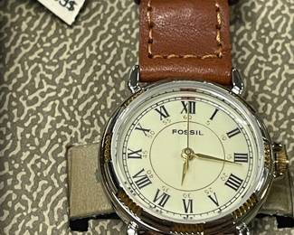 Two new old stock fossil watches