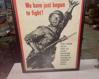 Collection of World War II posters