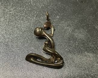 Sterling silver artisan piece from rockhard jewelers