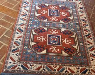 Tribal Kazak rug 